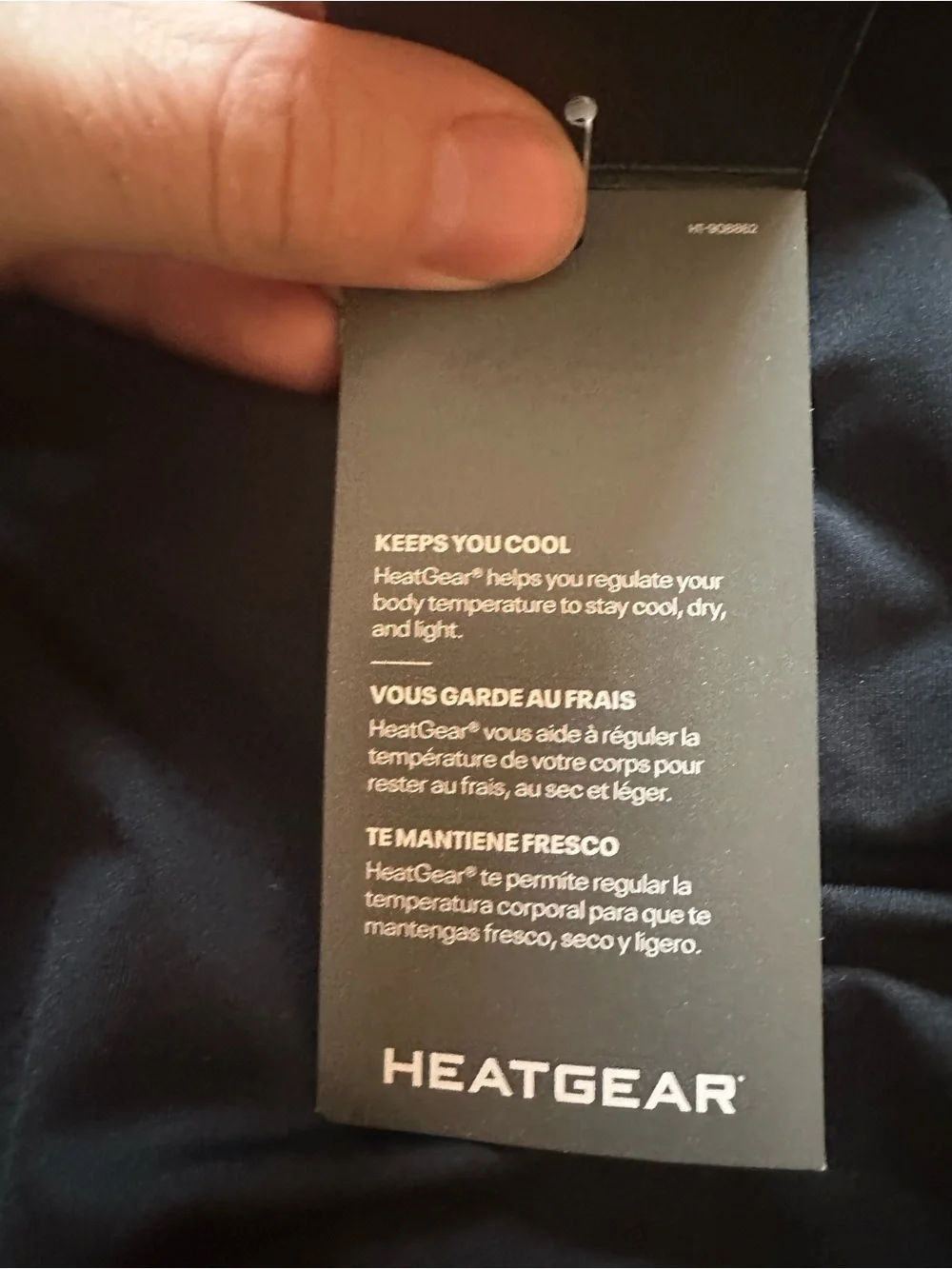 Under Armour Men’s Black long sleeve heatgear